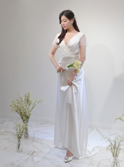 [판매] 셀프 웨딩 드레스 - 1201