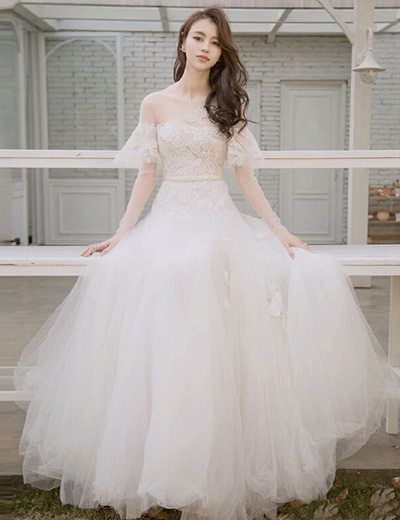 [판매] 셀프 웨딩 드레스 - 272