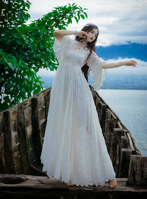 [판매] 셀프 웨딩 드레스- 741