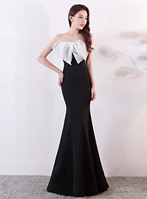 [판매] 이브닝 드레스 - 1237 (블랙&amp;화이트 당일픽업 가능)
